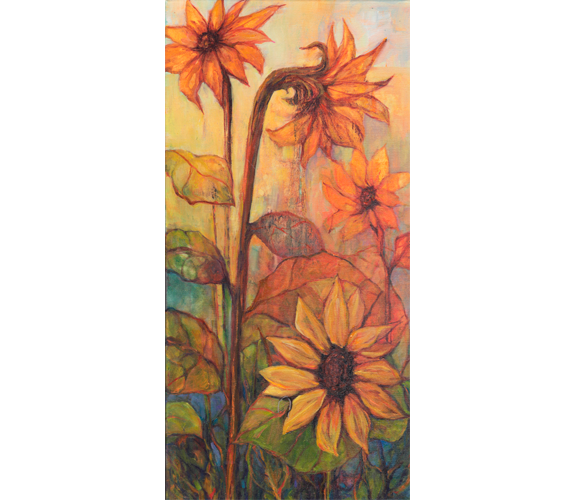"Sunflowers III" - Peggy Wilson